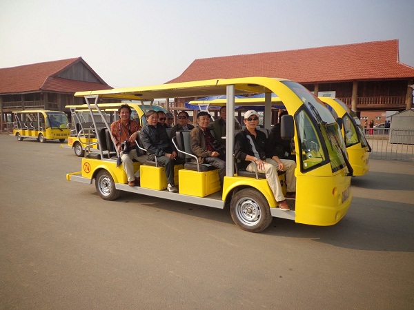 xe điện chùa Bái Đính